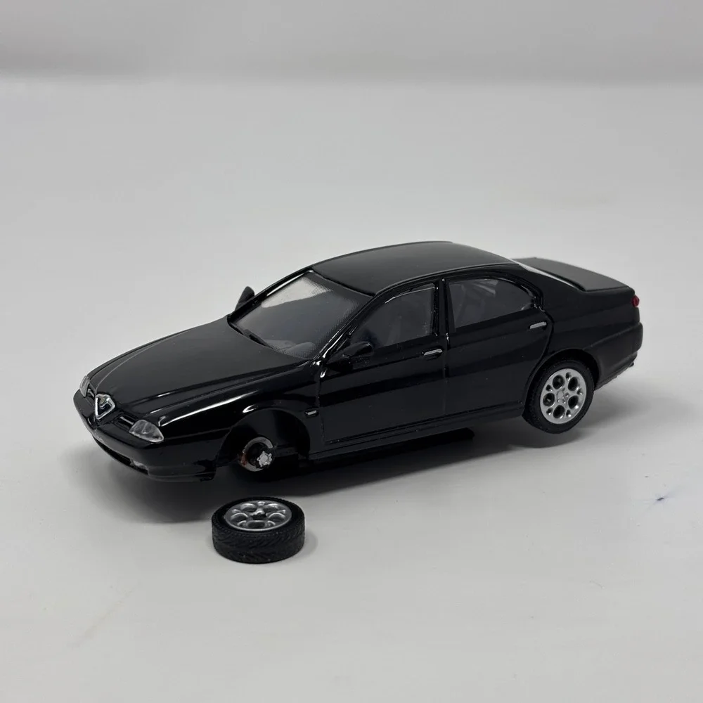 Cararama Alfa Romeo 166 1:43 Diecast For Parts / Junkyard Damaged Box